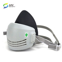Vente en gros de demi-masque de protection respiratoire anti-poussière pour mines de charbon bon marché pour la construction industrielle