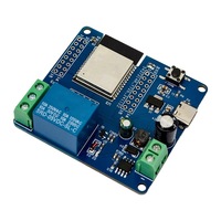 Modul Relai Saluran Tunggal DC5-60V dengan Modul Papan Pengembangan WIFI Bluetooth ESP32-C6 Terintegrasi dan Antarmuka Tipe-C