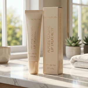 Sérum Gel Lèvres Hydratant Anti-rides Réparateur Avancé à l'Extrait de Peptide de Levure <span class=keywords><strong>Bio</strong></span> Fermentée Haut de Gamme OEM - Product Image 1