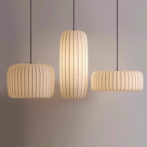 Lampadario in Stile Giapponese Wabi-Sabi in Seta Artistica, <span class=keywords><strong>Lampada</strong></span> Medievale Francese per <span class=keywords><strong>Camera</strong></span> da Letto, Decorazione per Soggiorno, <span class=keywords><strong>Lampada</strong></span> a Sospensione per Casa Vacanze e Sala da Tè - Product Image 2