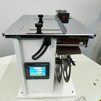 Machine d'étiquetage semi-automatique à surface plane pour bouteilles rondes et emballages en papier, avec moteur PLC, pour étiquettes multi-faces - Prix de gros