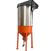 Pulse-Jet-Kartuschen-Staubabscheider mit Kompaktem Installationsdesign für Material-Lagersilo
