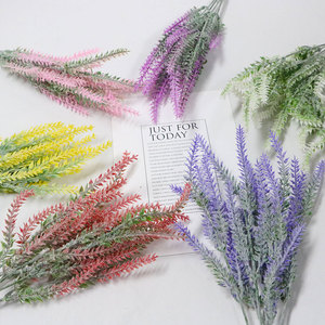 Ramo de Flores Artificiales en Oferta, Decoración de Jardín de Lavanda para Bodas, Flores Artificiales para Ceremonia de Boda, Banquete y Hogar - Product Image 3