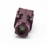 Connecteur Fakra HSD 4 broches, code HSD D, assemblage de câble femelle pour câble LVDS Dacar535