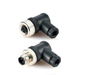 Conector PCB M12 Acondicionado 	 Cable de Interfaz m12 	 Conector Impermeable en Y de 8 Pines M12 - Product Image 1