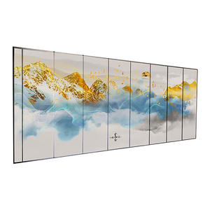 <span class=keywords><strong>Cloison</strong></span> Mobile de Style Moderne, Nouvelle <span class=keywords><strong>Cloison</strong></span> Commerciale Pliable Insonorisée en MDF de 5 mm d'Épaisseur pour Salon – Vente Directe - Product Image 4