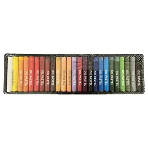 25 colori bastoncini pastello rotondi lavabili Non tossici pittura a olio Sennelier bastoncini pastello ad olio per artista, bambini, studente, principiante