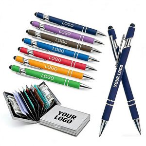 Stylos Cadeaux avec Logo Personnalisé Vente en Gros Stylos à Bille Métalliques Promotionnels pour Entreprises avec Logo - Product Image 1