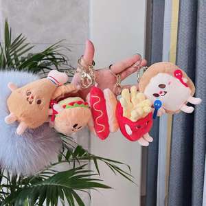 2025 Yeni Sevimli Süper Yumuşak Peluş Ayı Kolye Şık <span class=keywords><strong>DIY</strong></span> Doldurulmuş Oyuncak ODM Özelleştirilebilir PP Pamuk Stres Giderici Cadılar Bayramı - Product Image 1