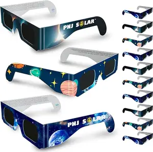 Solar Eclipse Glasses Approved AAS, CE and ISO Certified Safe for Direct Sun Viewing