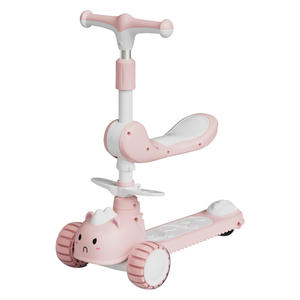 <span class=keywords><strong>Trottinette</strong></span> pour bébé convertible à <span class=keywords><strong>3</strong></span> <span class=keywords><strong>roues</strong></span> pour les enfants de 1 à 5 ans, pliable et anti-basculement, <span class=keywords><strong>avec</strong></span> lumière musicale - Product Image 5