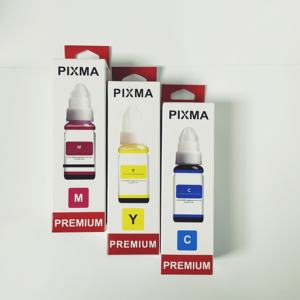 Vente directe d'usine en Chine, encre pigmentée à base de colorant Pixma GI490 de haute qualité à prix avantageux, kits d'encre pour imprimantes jet d'encre <span class=keywords><strong>Canon</strong></span> G3410 G3420 G3416 - Product Image 4