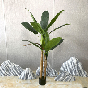 Árbol de Plátano Artificial de Diseño Popular para Decoración Interior, Simulación de Planta Viva, Venta Caliente de Fábrica de Paisajismo - Product Image 5