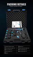 Kit d'agrafeuse chaude de haute qualité pour la réparation de tableau de bord Kit de réparation de pare-chocs de voiture de Machine de soudage en plastique pour les professionnels