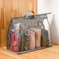 Promotion Choc : Sacs Antipoussière Transparents pour Sacs à Main et Organisateur Suspendu à Fermeture Éclair pour Sacs à Main
