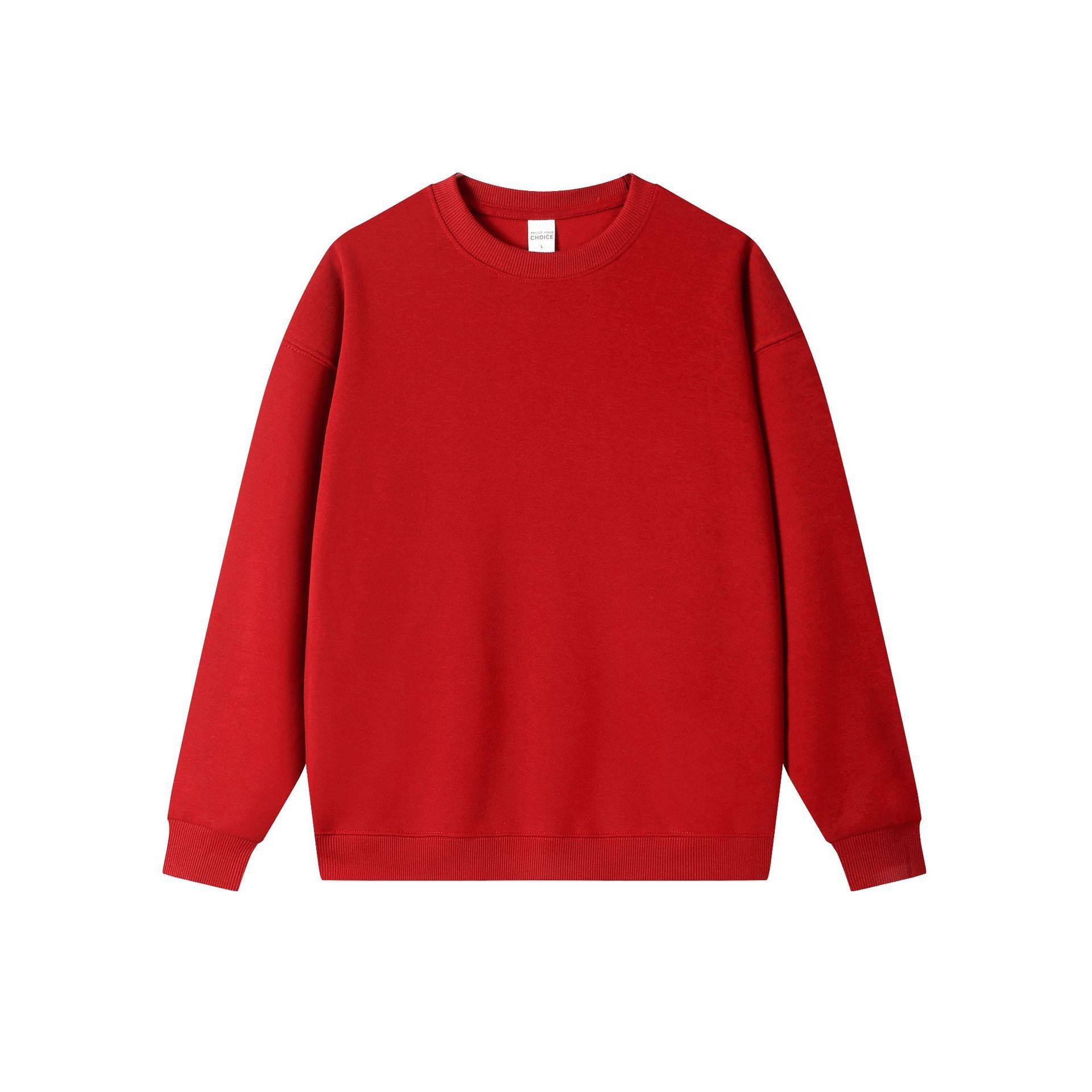 Crew Neck - Bright Red