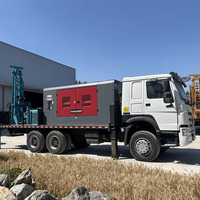 HDT-600 600M Perceuse de construction Foreuse à eau Camion-Monté 600m Profondeur