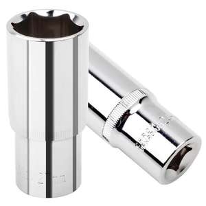 Juego de Llaves de Tubo de Alta Especificación, 1/2 Pulgada, Cromadas, Hexagonales, Grado Industrial, Herramientas de Reparación Automotriz, 8-32 mm - Product Image 1