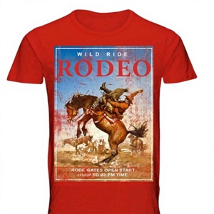 Camiseta para Hombre 100% Algodón Ecológica Antiencogimiento Biolavada con Ribete en Contraste Antibolitas Corte Regular Impresión Digital Sin Decoloración - Product Image 1