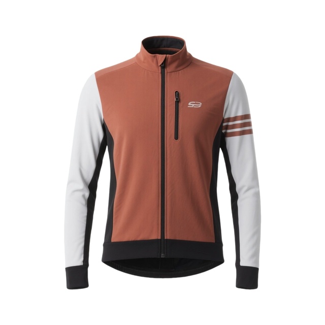 OEM Wholesale Men's Casual Mountain Road Cycling Jacket High Quality Windproof Warm Moisture Wicking Plus Size Printed Jacket