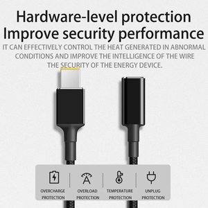 Mise à niveau 100W PD USB Type C femelle câble <span class=keywords><strong>d</strong></span>'extension Port DC mâle convertisseur 15cm <span class=keywords><strong>fil</strong></span> cordon chargeur <span class=keywords><strong>pour</strong></span> <span class=keywords><strong>ordinateur</strong></span> <span class=keywords><strong>portable</strong></span> adaptateur secteur - Product Image 3