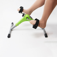 Mini vélo d'appartement portable en acier avec écran LCD, pliable, pour exercices des jambes et des bras, garantie 2 ans