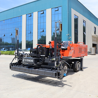 Machine de nivellement laser pour béton de type flèche, grande taille, largeur 4M, rotation à 360 degrés, matériel de construction