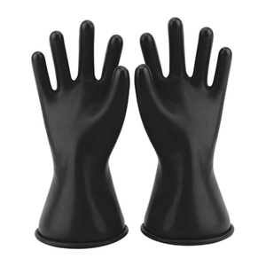 Gants de sécurité isolants Shuangan rouge et noir en caoutchouc latex pour électriciens, protection 1000V <span class=keywords><strong>Classe</strong></span> <span class=keywords><strong>0</strong></span>, pour travaux sous tension - Product Image 2