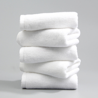 Serviette de toilette et de visage en coton, personnalisée avec logo brodé, pour hôtel, plus grande et plus épaisse, durable, vente en gros
