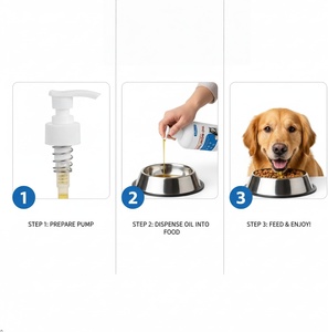 Huile de saumon OEM/ODM pour chiens et chats - Oméga 3 EPA DHA, complément liquide à base d'huile de poisson pour la santé de la peau et du pelage, des articulations et des os - Product Image 5