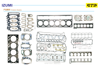 Kit de joints de moteur 3TNV80 119E10-01330 adapté aux pièces de moteur Yanmar