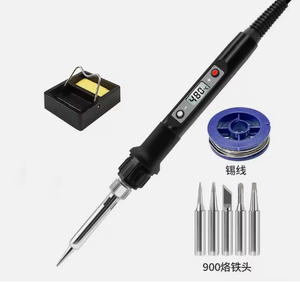<span class=keywords><strong>Mini</strong></span> <span class=keywords><strong>Fer</strong></span> à Souder Électrique Numérique 110V 220V, Stylo de Pyrogravure sur Bois, Kit d'Outils de Soudage - Product Image 6