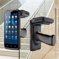 جهاز محمول لقراءة بطاقات RFID UHF للمجوهرات (860-960 ميجاهرتز، ISO-18000-6c، USB) مع تقنية التعرف على الوجه وبصمة الإصبع