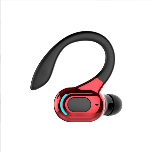 MF8 Wireless Bluetooth Earphone V5.2 Single Waterproof Hanging Mini Headphone Noise Cancelling Sports Gaming Headset Earbuds