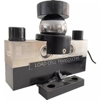 Célula de Carga Analógica Hengli de Alta Precisión QS-40t con Precisión del 0.02% + Indicador de Peso de 0-200T, Conjunto Completo IP68