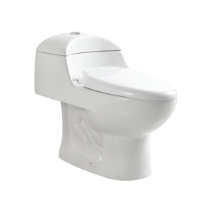 Haute qualité en céramique <span class=keywords><strong>de</strong></span> petite taille monobloc S-trap <span class=keywords><strong>toilette</strong></span> allongée désodorisation automatique Siphon Jet rinçage réservoir d'eau basse - Product Image 5