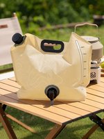 Sac de stockage d'eau pliable, résistant aux fuites, conteneur d'eau portable pliable, équipement de camping en plein air pour pique-nique, randonnée, urgence