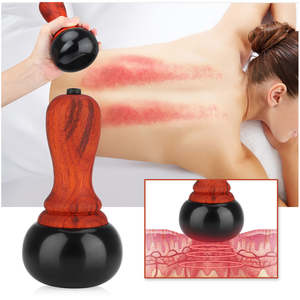 Hot Stone Electric Gua Sha Massager Relax Muscles Skin Lift raschiando i prodotti per il massaggio del viso del collo della schiena - Product Image 2