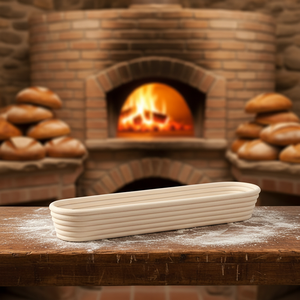 ชุดหมักแป้งขนมอบทำจากหวายสำหรับทำขนมปังบาแกตต์ฝรั่งเศสแบบ43X9X5.5CM สำหรับ<span class=keywords><strong>ร้าน</strong></span>ทำขนมปัง - Product Image 6