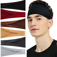 Headscarf Yoga Satin Custom untuk Unisex, Elastis, Anti Selip, dan Bernapas, Cocok untuk Lari