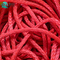 Corde UHMWPE robuste de 7 mm, protection UV, haute résistance, résistante à la corrosion, paracorde double tressée pour l'escalade, les bateaux et les ancres