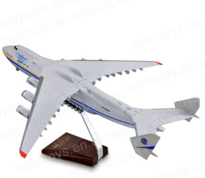 Antonov 225 mriya mô hình máy bay Ukraine sơn nhự<span class=keywords><strong>a</strong></span> cao cấp 42cm 1:200 hãng hàng không lớn một 225 Bộ mô hình máy bay lưu niệm - Product Image 3