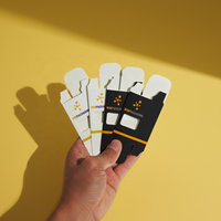 Cajas de exhibición personalizadas para viales individuales, contenedor de almacenamiento para viales, caja de papel para viales cosméticos de lujo de 3 ml