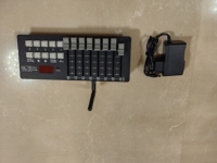 Console DMX 80 canaux, contrôleur sans fil à batterie pour les fêtes de mariage, projecteurs LED longue durée