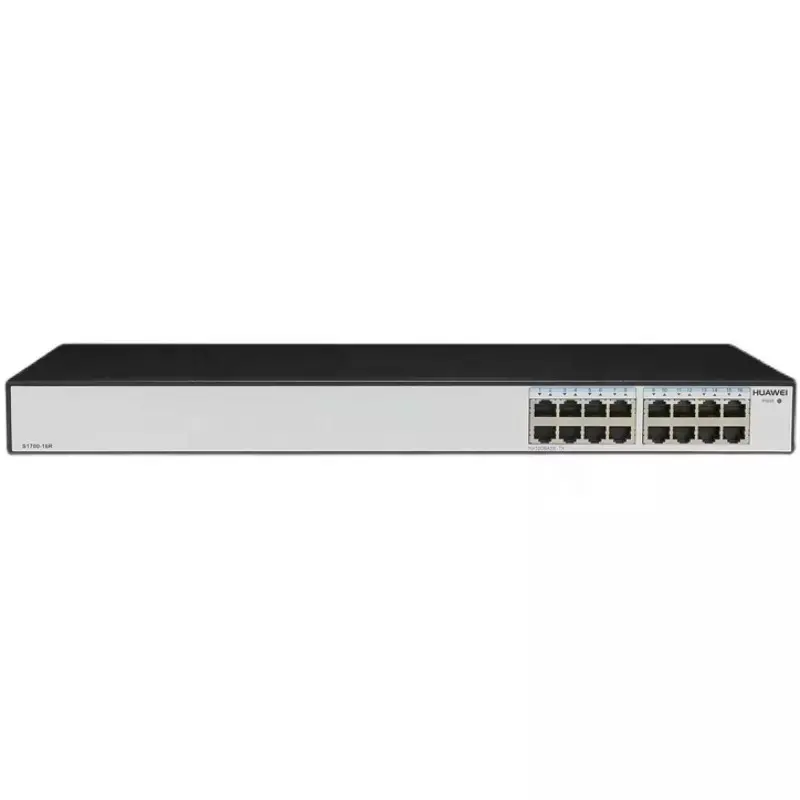 Orijinal yeni stokta mevcut 16 Ethernet 10/100/1000 port AC 110/220V S1700 serisi kurumsal anahtarı