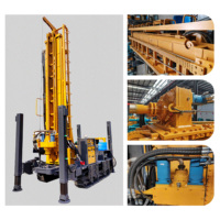 Machines de forage de roche pour puits d'eau, machine de forage de puits profond, plateforme de forage de puits d'eau 100m 200m 300m 400m 500m