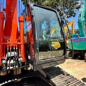 Excavatrice sur chenilles Hitachi 135 d'occasion, marque japonaise d'origine, 13,5 tonnes, mini-excavatrice compacte. - Product Image 4