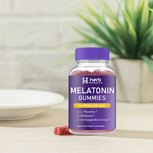 Gomitas de Melatonina Orgánica de Marca Privada OEM/ODM, Sin Azúcar, Ideales para el Sueño de Adultos - Product Image 6