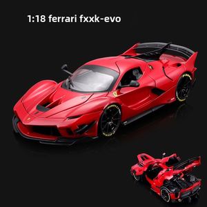 <span class=keywords><strong>Burago</strong></span> Vs Maisto Modèle de <span class=keywords><strong>voiture</strong></span> de course EVO à l'échelle 1/8 en métal moulé sous pression, réplique décorative, jouet en gros pour garçons - Product Image 2