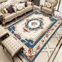 Tapis de Salon Style Européen Meilleure Vente Antidérapant Luxe Décoration d'Intérieur Personnalisable